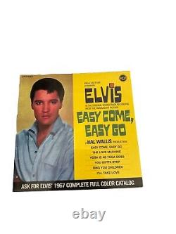 ELVIS PRESLEY Easy Come Easy Go CD EU Import OOP Very RARE
