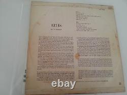 ELVIS PRESLEY Elvis 1956 1st ISRAELI LP LPM 1382 MEGA RARE LP