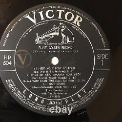 ELVIS PRESLEY Elvis' Golden Record SUPER RARE Original 1960 Japan-Only 10 LP