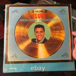 ELVIS PRESLEY Elvis' Golden Records Volume 3 SEALED 1963 MONO LP (LPM-2765)RARE