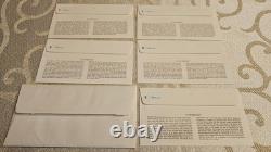 ELVIS PRESLEY FIVE Official First Day of Issue Stamps, Jan. 8, 1993 RARE