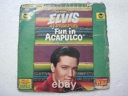 ELVIS PRESLEY FUN IN ACAPULCO RARE LP RECORD vinyl GERMANY ex