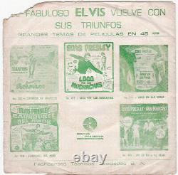 ELVIS PRESLEY Fiesta en el Harem Ultra rare Orig PROMO 1965 PERU 45