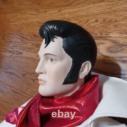 ELVIS PRESLEY Figurine 35 inches tall, ceramic head and hands. Very rare. PO