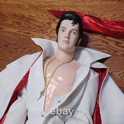 ELVIS PRESLEY Figurine 35 inches tall, ceramic head and hands. Very rare. PO