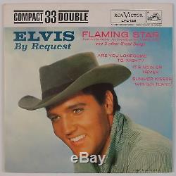 ELVIS PRESLEY Flaming Star USA Compact 33 Double 7 Record SUPER RARE