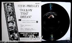 ELVIS PRESLEY-Follow That Dream-Rare Incorrect Play Times-RCA VICTOR #EPA-4368