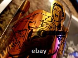 ELVIS PRESLEY GOLD 1956 GLASS Rare RE RELEASE