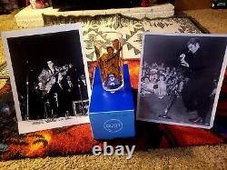 ELVIS PRESLEY GOLD 1956 GLASS Rare RE RELEASE