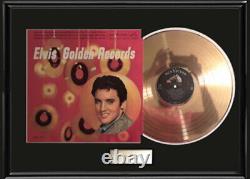 ELVIS PRESLEY GOLD RECORD GOLDEN RECORDS VOLUME 1 RARE NON RIAA AWARD 1950's