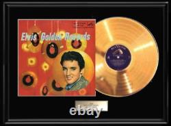 ELVIS PRESLEY GOLD RECORD GOLDEN RECORDS VOL 1 RARE NON RIAA AWARD 1950's