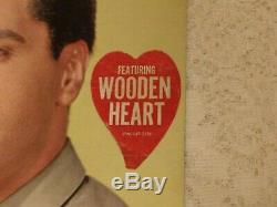 ELVIS PRESLEY G. I. BLUES 1960 RCA LPM-2256 WithRARE WOODEN HEART STICKER $600 BK