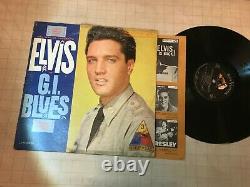 ELVIS PRESLEY G. I. BLUES LP orig lpm2256 MONO'60 3s/3s rare vinyl OST soundtrak