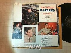 ELVIS PRESLEY G. I. BLUES LP orig lpm2256 MONO'60 3s/3s rare vinyl OST soundtrak