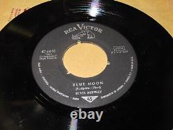 ELVIS PRESLEY German US ARMY Blue Moon 45 RCA Victor 47-6640 45 Rare 1956