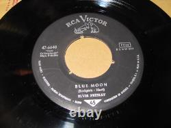 ELVIS PRESLEY German US ARMY Blue Moon 45 RCA Victor 47-6640 45 Rare 1956