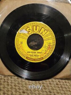 ELVIS PRESLEY Good Rockin' Tonight SUN 210 45 rpm RARE ORIGINAL WITH PUSH MARKS