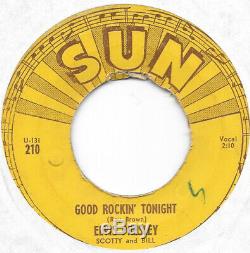 ELVIS PRESLEY Good Rockin' Tonight on Sun RARE rockabilly 45