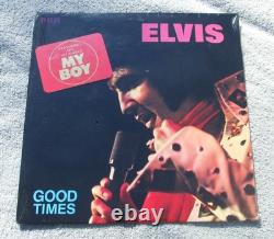 ELVIS PRESLEY''Good Times'' 1974 SEALED ORIG' withRARE HYPE STICKER CPL1-0475