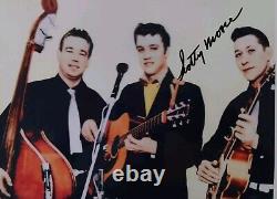 ELVIS PRESLEY Guitarist SCOTTY MOORE Hand Signed 8.5 x 11 Rare