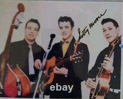 ELVIS PRESLEY Guitarist SCOTTY MOORE Hand Signed 8.5 x 11 Rare