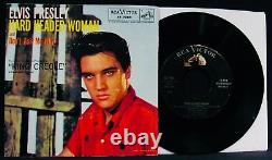 ELVIS PRESLEY-Hard Headed Woman-Rare Picture Sleeve+45-RCA VICTOR #47-7280