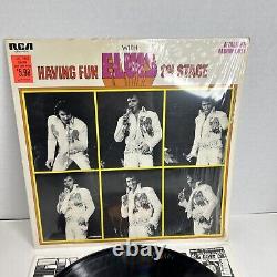 ELVIS PRESLEY-Having Fun With Elvis On Stage-RCA #CPM1-0818 Dynaflex RARE ERROR