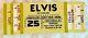 Elvis Presley In Concert Ticket Fayetteville Nc Aug 25 1977 Nm Very Rare