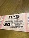Elvis Presley In Concert Unused Ticket Asheville Nc, May 30, 1977 Nm Rare