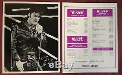 ELVIS PRESLEY In Person Orig. 1970 2LP WITH RARE EXTRAS! Menu, Tour Book, Poster