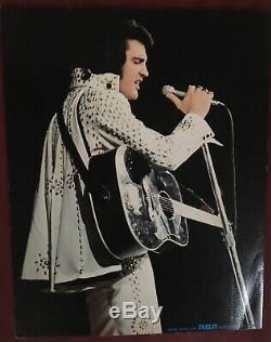 ELVIS PRESLEY In Person Orig. 1970 2LP WITH RARE EXTRAS! Menu, Tour Book, Poster