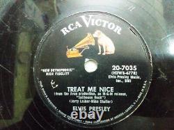 ELVIS PRESLEY Jailhouse Rock RCA VICTOR RARE 78 RPM RECORD S A G+