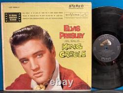 ELVIS PRESLEY KING CREOLE RARE 1962 DEEP GROOVE STAGGERED STEREONO (e)1S/1S