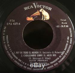 ELVIS PRESLEY Kid Galahad ULTRA RARE RCA 7 1962 EP PERU