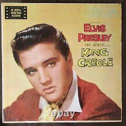 ELVIS PRESLEY King Creole 1958 1st Press RCA LP with Rare Bonus Photo TOP EX+