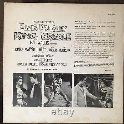 ELVIS PRESLEY King Creole 1958 1st Press RCA LP with Rare Bonus Photo TOP EX+