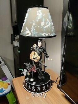 ELVIS PRESLEY (King Of Pop) RARE COLLECTIBLE ANIMATED LAMP (MINT CONDITION)
