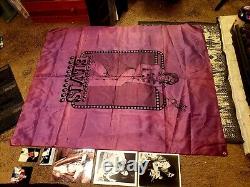 ELVIS PRESLEY LAS VEGAS CONCERT SCARF BANNER 1970s RARE