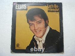 ELVIS PRESLEY LETS BE FRIENDS RARE LP RECORD vinyl USA ex