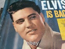 ELVIS PRESLEY LP LSP-2231 ELVIS IS BACK RARE 1st Press sticker VG Vinyl G Cover