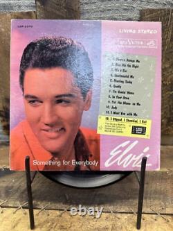 ELVIS PRESLEY LP LSP-2370 SOMETHING FOR EVERYBODY SILVER LIVING STEREO VG++ Rare