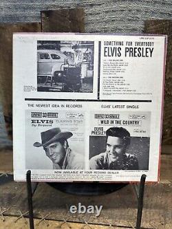 ELVIS PRESLEY LP LSP-2370 SOMETHING FOR EVERYBODY SILVER LIVING STEREO VG++ Rare