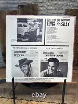 ELVIS PRESLEY LP LSP-2370 SOMETHING FOR EVERYBODY SILVER LIVING STEREO VG++ Rare