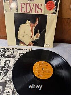ELVIS PRESLEY LP LSP-4530 LOVER LETTERS FROM ORANGE Rare Store Price Sticker