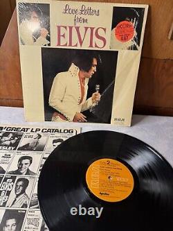 ELVIS PRESLEY LP LSP-4530 LOVER LETTERS FROM ORANGE Rare Store Price Sticker