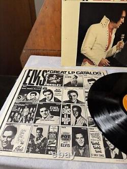 ELVIS PRESLEY LP LSP-4530 LOVER LETTERS FROM ORANGE Rare Store Price Sticker