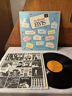 ELVIS PRESLEY LP LSP-4530 LOVER LETTERS FROM ORANGE Rare Store Price Sticker