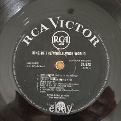 ELVIS PRESLEY LP SOUTH AFRICA KING OF WHOLE WIDE WORLD RARE Cover G LP Fair