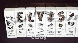 ELVIS PRESLEY MOVIE COLLECTION RARE 30 TAPES -With GOLD SLIP CASES & DOCUMENTS