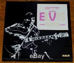 ELVIS PRESLEY Mega rare 1969 Las Vegas Vip Box set International Hotel Presents